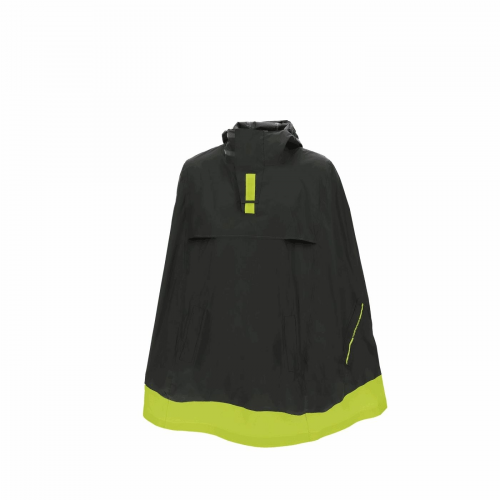 Grüne Airborne Regenponcho für Fahrrad - Größe S-M, Ergonomisch und Kompakt