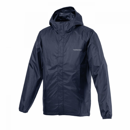 Wasserdichte Kompaktjacke Dunkelblau 3XL aus 100% Polyester