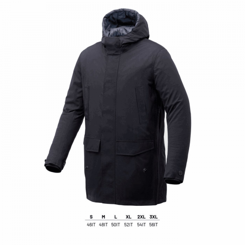 Magic parka 2in1 dunkelblaue jacke größe s