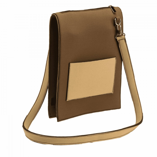 Trendige universal-satteltaschen taupe/beige