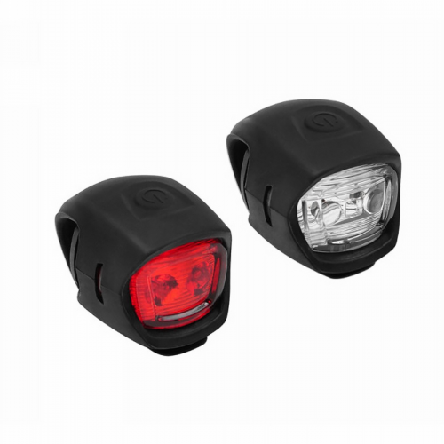 Fanalini kit vorne + hinten aus silikon 2 led 3f