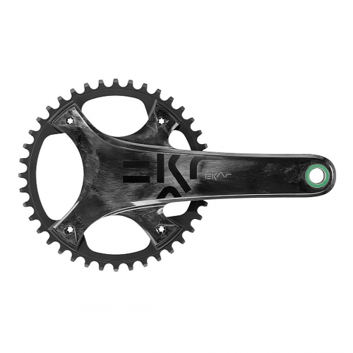 Ekar Pro-Tech Kurbelgarnitur 1x13v Gravel 38D 170mm Schwarz mit Ultra-Torque