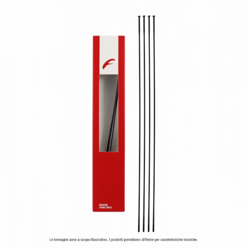 R4-018c speichen-kit hinten rechts für racing quattro carbon (4 stück)