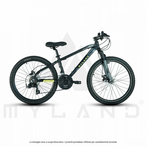 Kid 24.5 mtb m schwarz 24 mj22