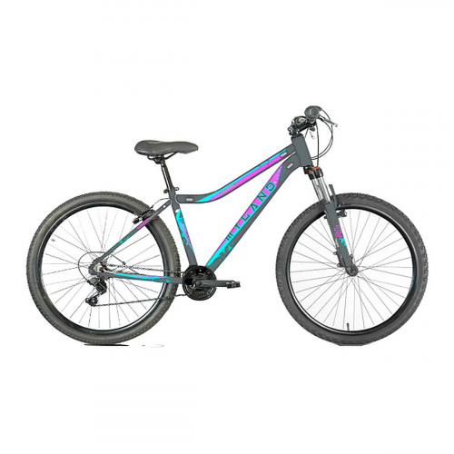 Active 24 Kid L Fahrrad Grau mit Shimano 6-Gang und V-Brake