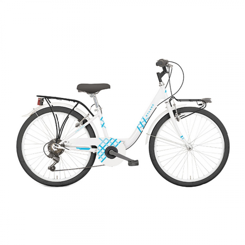 Vicolo 26.2 City L Fahrrad Weiß/Blau, Größe S, 26' Räder, Shimano 6-Gang