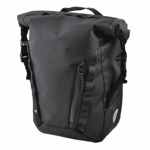 Essential hecktasche größe: l schwarz roll-top 18lt