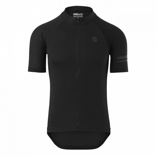 Core essential herren-trikot schwarz – kurzarm, größe s