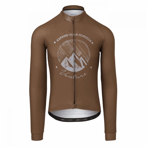 Gravel-trikot venture man armagnac – langarm, größe s