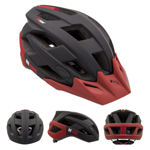 Helm dynamic schwarz/rot größe m