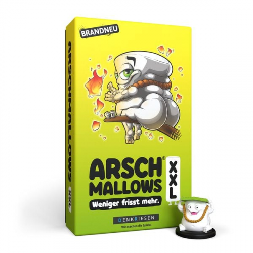 DENKRIESEN - ARSCHMALLOWS® XXL - "weniger frisst mehr."