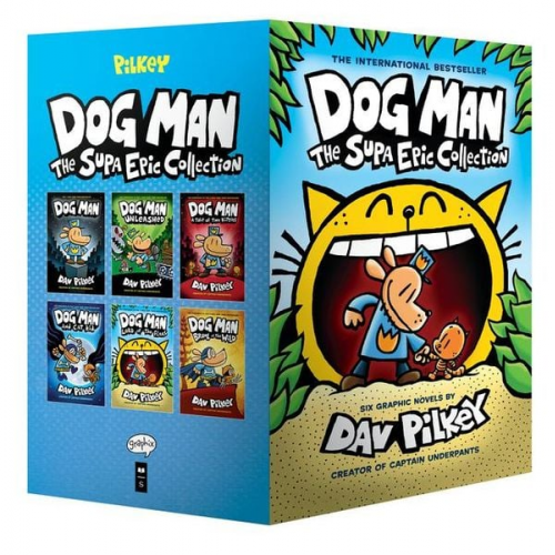 Dav Pilkey - Dog Man: The Supa Epic Collection: From the Creator of Captain Underpants (Dog Man #1-6 Box Set)