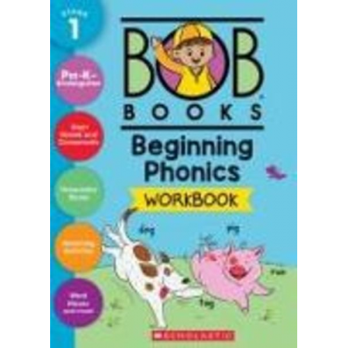 Bob Books - Beginning Phonics Workbook Phonics, Writing Practice, Ages 4 and Up, Kindergarten, First Grade (Stage 1: Starting to Read)