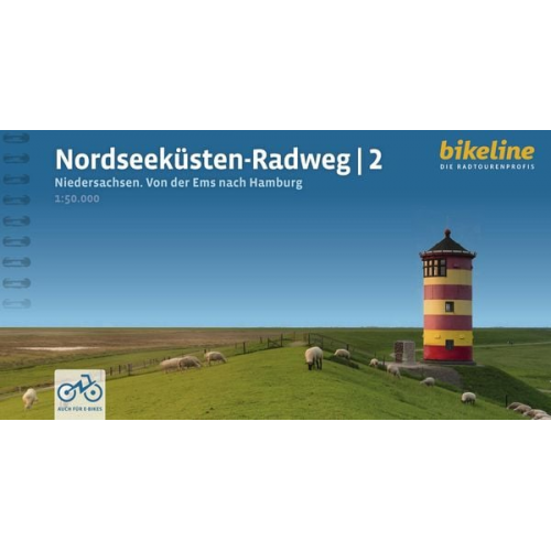 Nordseeküsten-Radweg. 1:75000 / Nordseeküsten-Radweg 2