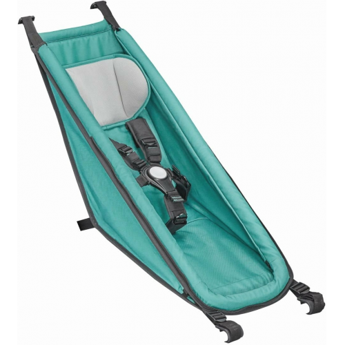 Croozer Babysitz für Kid for 1 &amp; Kid for 2 arctic green