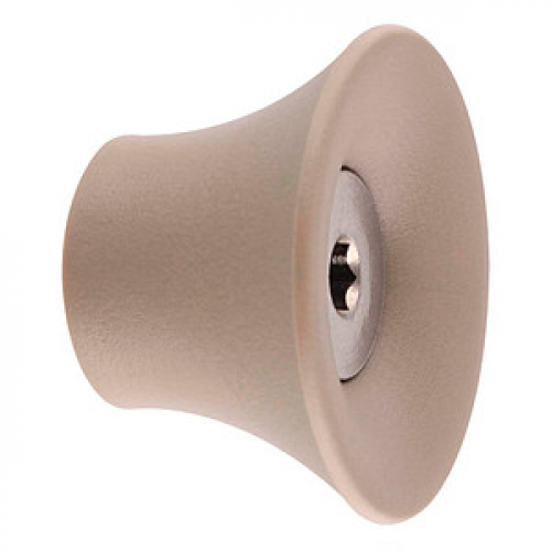 WAGNER® design yourself Garderobenhaken TULIP GH 0321 mit 1 Haken taupe, 1 St.