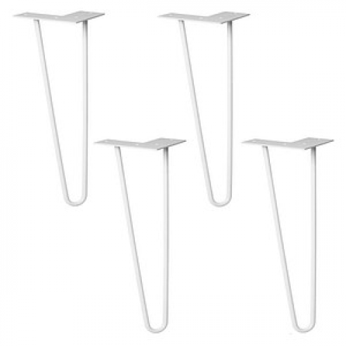 4 WAGNER® design yourself HAIRPIN ST 8246 Tischbeine grau