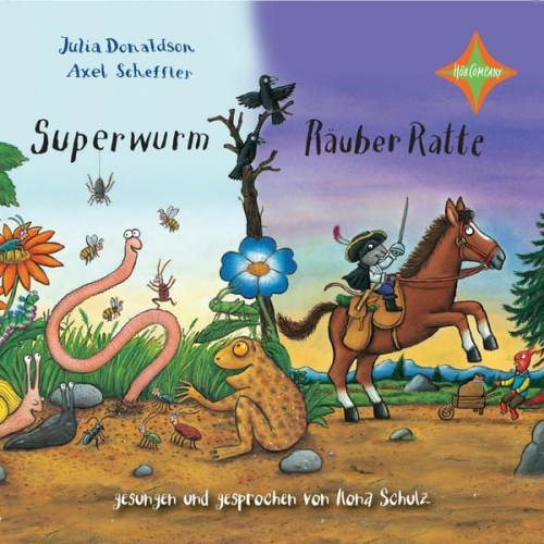 Julia Donaldson Axel Scheffler - Superwurm / Räuber Ratte