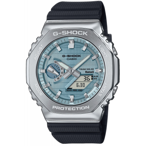 Casio GBM-2100A-1A2ER Herrenuhr G-Shock Solar Bluetooth Metall