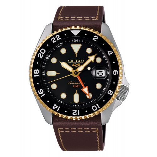 Seiko SSK036H1 5 Sports Herren-Automatikuhr GMT