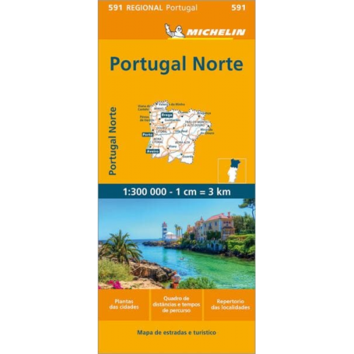 Michelin Portugal Nord 1 : 300 000