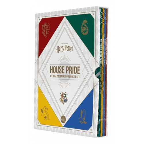 Insight Editions - Harry Potter House Pride: Official Coloring Book Boxed Set