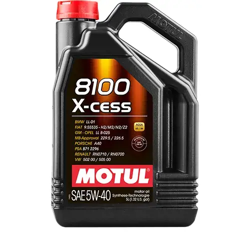 Motul 8100 X-CESS 5W-40 5 Liter