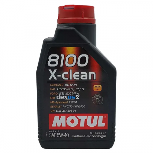 Motul 8100 X-CLEAN 5W-40 1 Liter DE