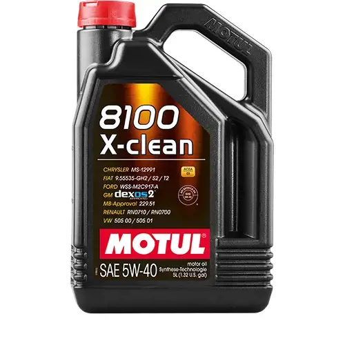 Motul 8100 X-CLEAN 5W-40 5 Liter DE