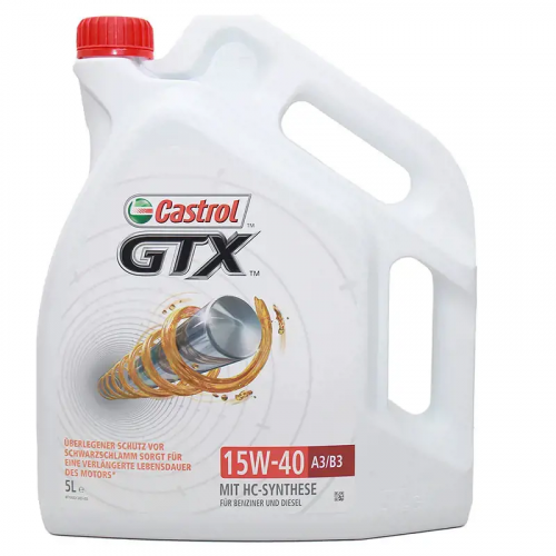 Castrol GTX 15W-40 A3/B3 5 Liter