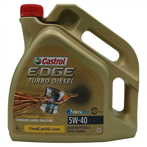 Castrol Edge Turbo Diesel 5W-40 4 Liter