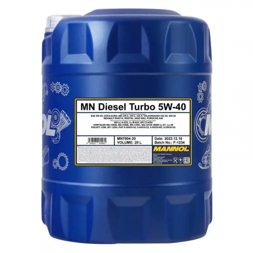 MN Diesel Turbo 5W-40 20 L