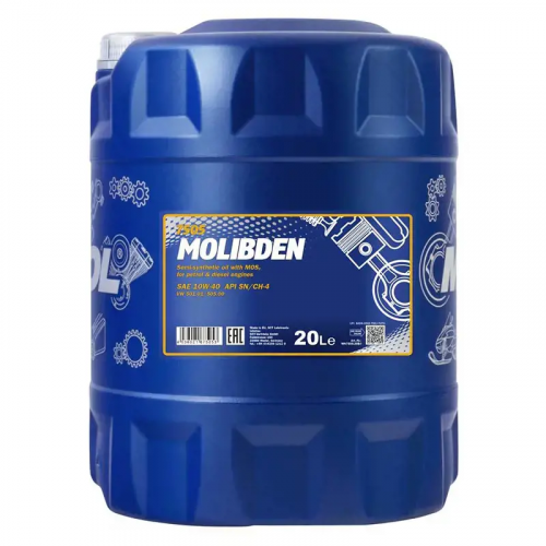 MN Molibden Benzin 10W-40 20 L