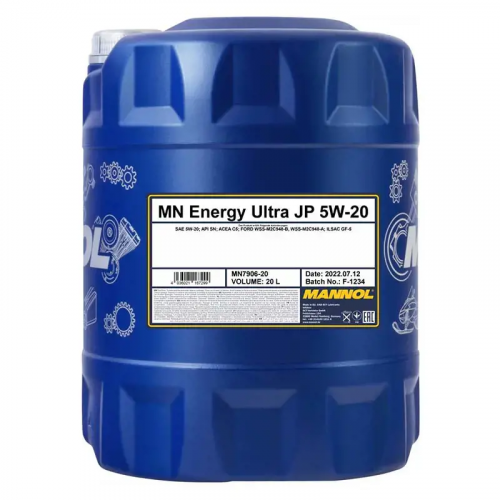 MN Energy Ultra JP 5W-20 20 L