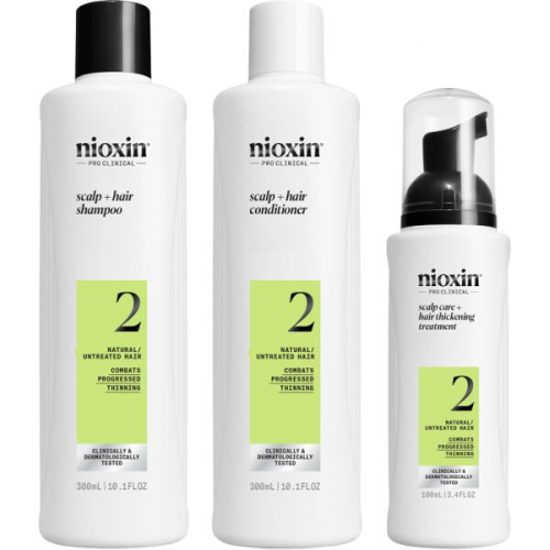 Nioxin System 2 KIT 300 ml +300 ml +100 ml