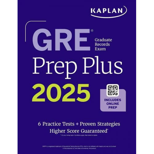 Kaplan Test Prep - GRE Prep Plus 2025