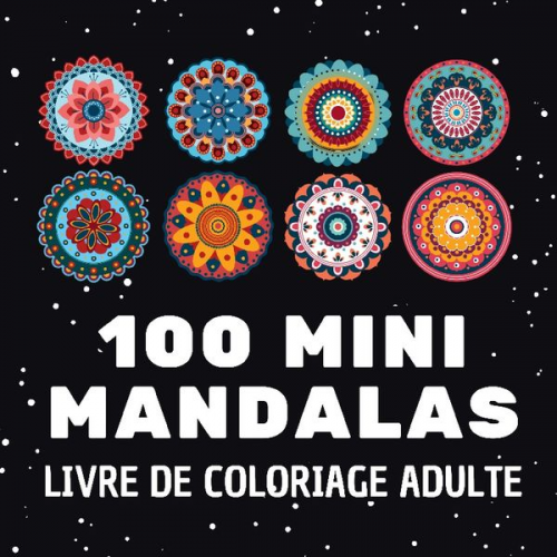 Carnet de couleur Chromathérapie - 100 mini mandalas