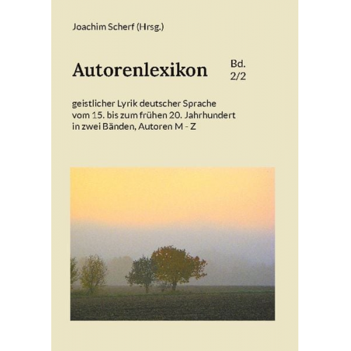 Autorenlexikon geistlicher Lyrik deutscher Sprache, Band 2