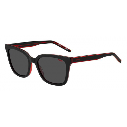 Sonnenbrillen  Hugo boss Hg 1248/s col. oit/ir Damen Rechteckig Schwarz rot