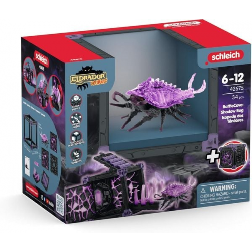 Schleich 42675 - Eldrador Creatures, BattleCave Schattenassel, Spielset