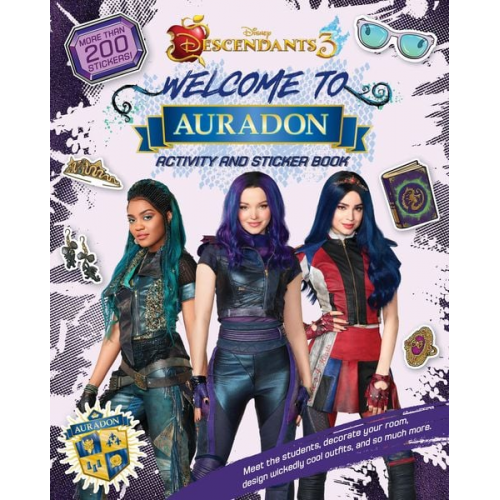 Disney Books - Welcome to Auradon: A Descendants 3 Sticker and Activity Book