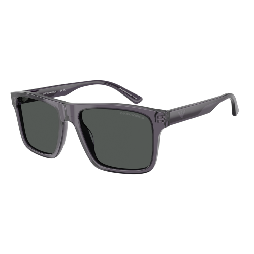 Sonnenbrillen  Emporio armani Ea4232  col. 610687 Uomo Squadrata Grigio