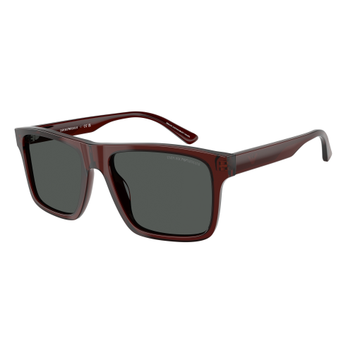 Sonnenbrillen  Emporio armani Ea4232  col. 617487 Uomo Squadrata Marrone