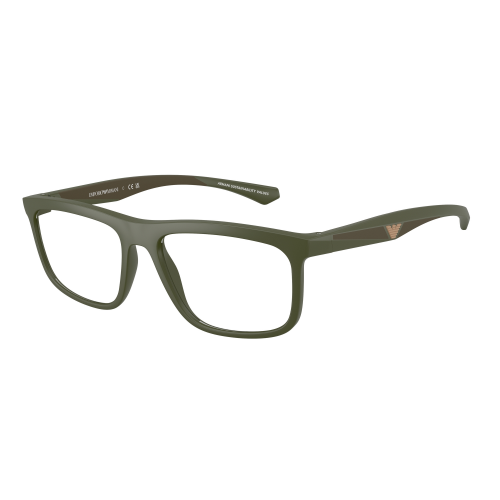 Brille  Emporio armani Ea3246  col. 6184 Uomo Squadrata Verde