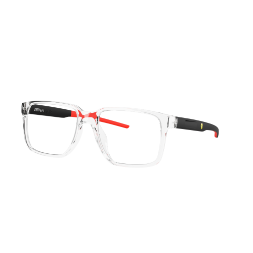 Brille  Scuderia ferrari Fz8013d  col. 513 Unisex Squadrata Trasparente