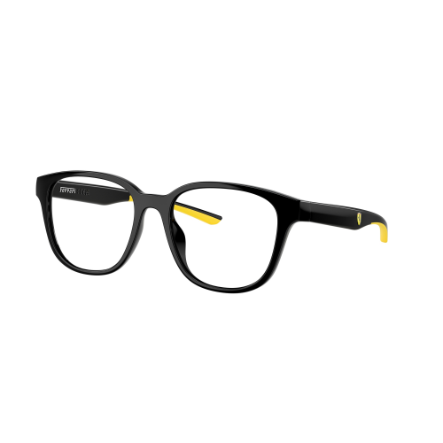 Brille  Scuderia ferrari Fz8015u  col. 501 Unisex Rotonda Nero