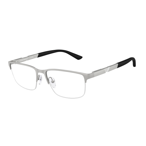 Brille  Emporio armani Ea1164  col. 3045 Uomo Squadrata Argento