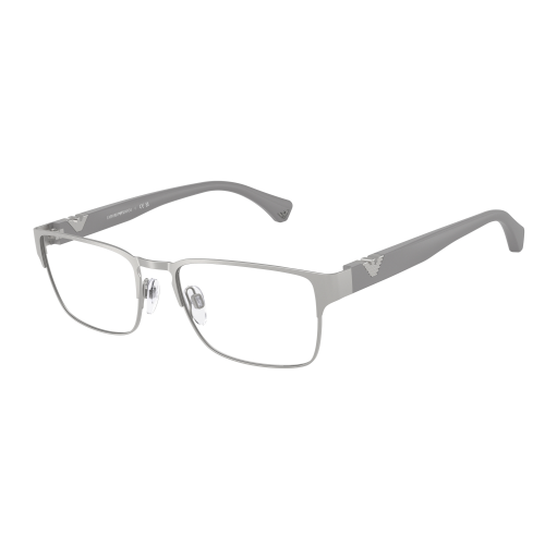 Brille  Emporio armani Ea1027  col. 3036 Uomo Squadrata Argento