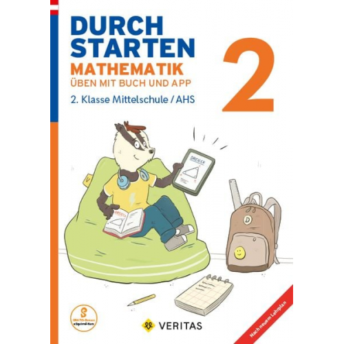 Markus Olf - Durchstarten 2. Jahrgangsstufe - Mathematik - Mittelschule/AHS - Übungsbuch mit Lösungen und App