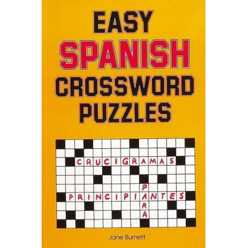 Jane Burnett - Easy Spanish Crossword Puzzles